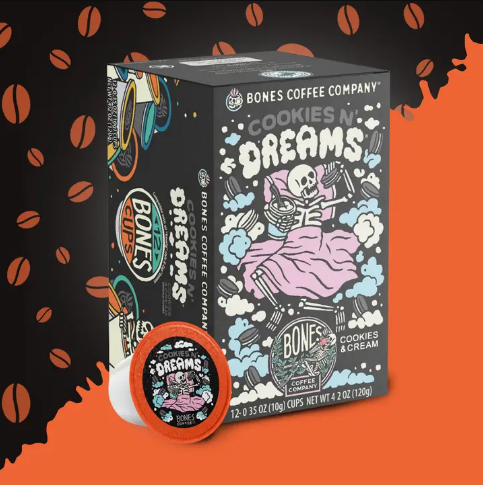 Bones Coffee Cookies N' Dreams 12oz Ground Coffee